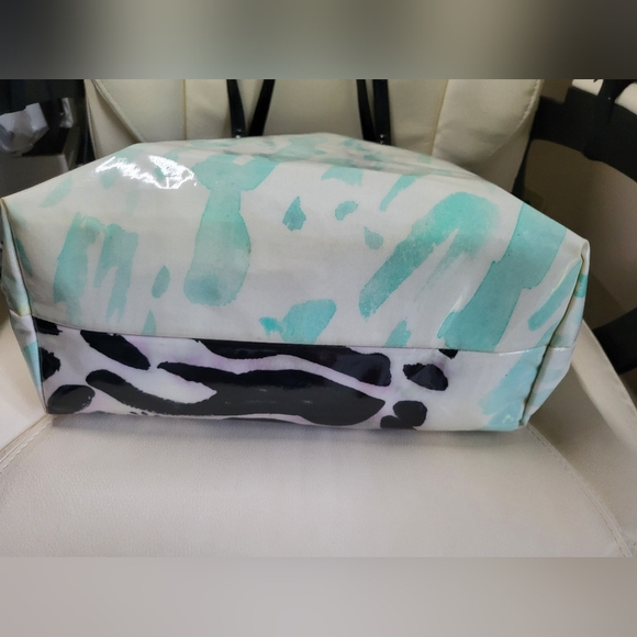 Rare Kate Spade Rain Or Shine Graphic Tote Bag - Picture 3 of 9